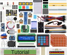 Ultimate Starter Kit for Raspberry Pi 4 B 3 B+ 400, 558-Page Detailed Tutorial, Python C Java Scratch Code, 223 Items, 104 Projects (FREE POSTAGE)