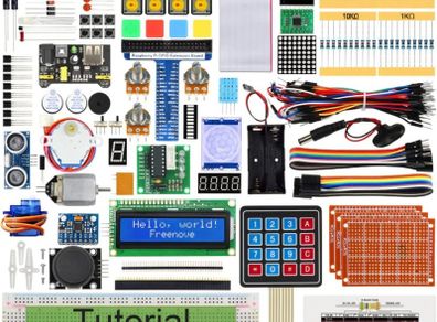 Ultimate Starter Kit for Raspberry Pi 4 B 3 B+ 400, 558-Page Detailed Tutorial, Python C Java Scratch Code, 223 Items, 104 Projects (FREE POSTAGE)