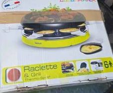 Tefal Colormania Raclette & Grill x2