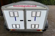 Factory built dog trailer