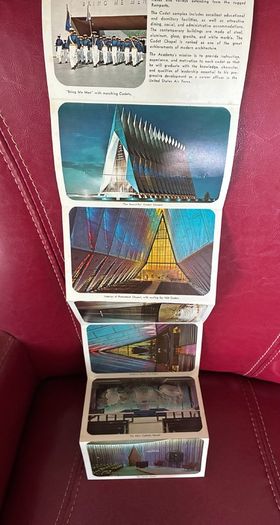Vintage US Air Force Academy Souvenir Post Card