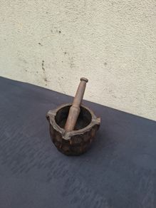 Wood mortar