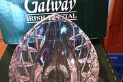 Galway crystal small boat dish in box