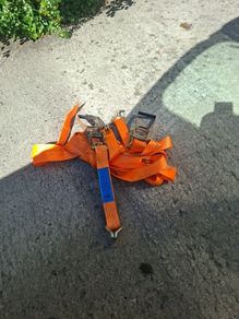 to long straps and to ratchs