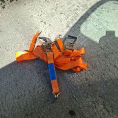 to long straps and to ratchs
