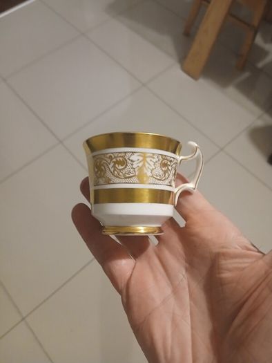 Vintage Royal Chelsea " midas" Dermitase Coffee set,11 piece