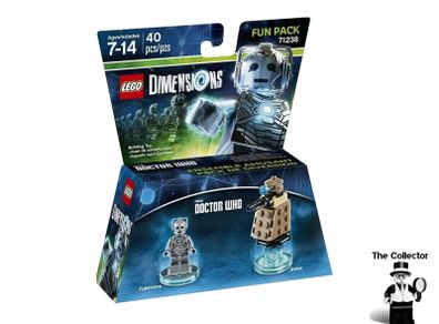 LEGO Dimensions Doctor DR Who Cyberman Fun Pack 71238 New & Sealed