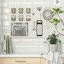 Ikea pegboard including wall attachments and accessories Image 6