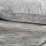 Verona Grey L shaped corner sofa + footstool Image 8