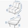 IKEA chair bed Image 5