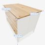 IKEA Kitchen Island, Dining Table Image 5