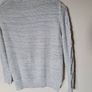 Diesel cable knit sparkle jumper Size large ptp 22" grey In excellent condition Image 7