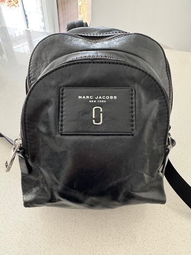 Marc Jacobs Mini Leather Backpack - Black