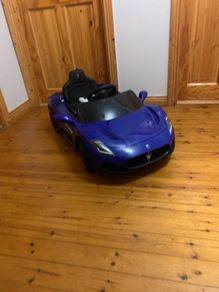 kids ride on maserati
