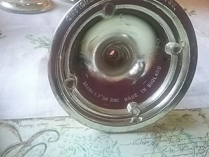 EPNS Bud Vase + Two Candle Holders