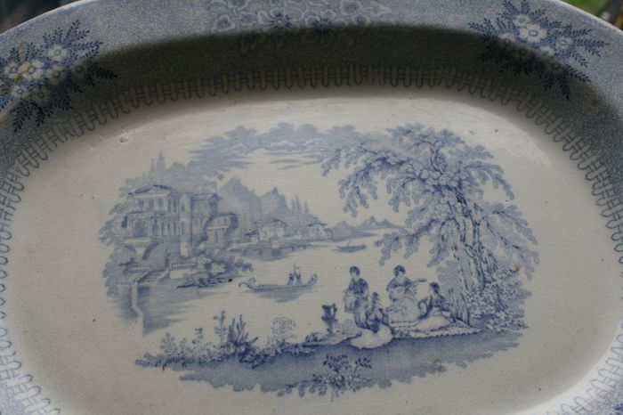 Antique plate (16"x13,5")