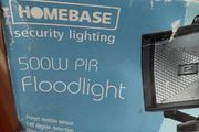 500 W pir flood light with motion detection
