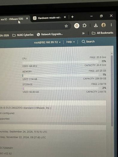 HP Z440 Workstation - Intel Xeon E5-2660 v3 - 240GB RAM