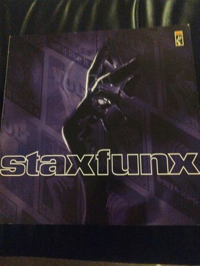 stax of funk vinyl LP comp