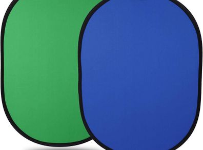 Chromakey Blue Green screen (double sided)