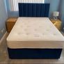 New Stylish single ,Double 4ft, 4ft6, King 5ft And 6ft Superking Sizes Divan Beds Instock. Drawers And Optional Tufted Mattresses Available. Free Delivery Image 3
