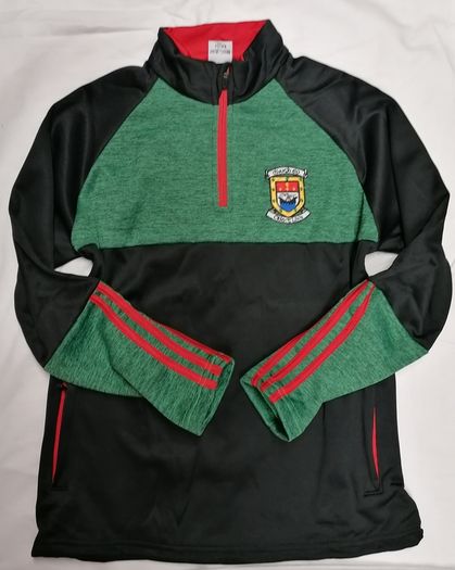 Mayo GAA Green,Red and Black Training Top.