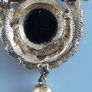BROOCH - Vintage - Sphinx - Metal and Glass Image 3