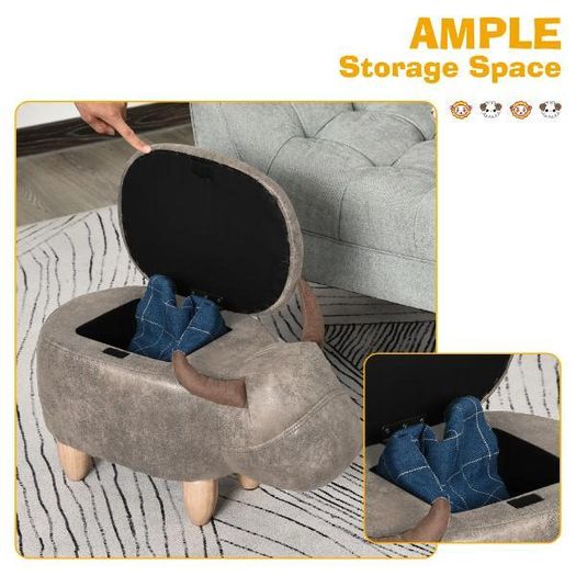 Cow Storage Stool