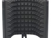 LO-PS58 Broadcast Studio Adjustable Angle Foldable Noise Reduction Sound Absorbing Mini Microphone Wind Screen Shield
