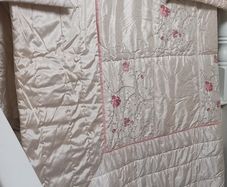 Eiderdown and two matching sham pillowcases