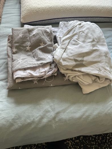 Baby bedlinen Muslin & Cotton + free contactless thermometers