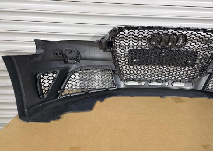Rs4 Style Front Bumper for A4 B8.5 S4 Audi Honeycomb Grill