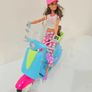 Barbie Scooter with Barbie Doll & Puppy Image 3
