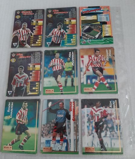 Southampton FC vintage football cards