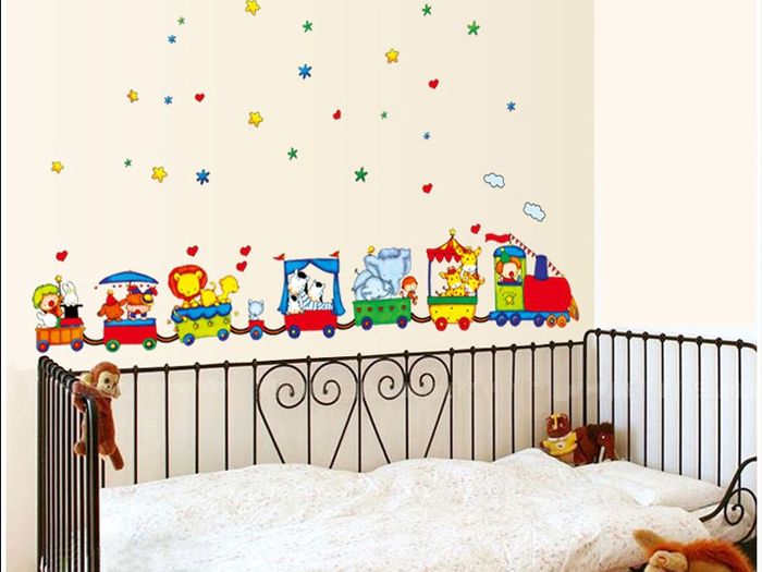 Circus Train Wall Sticker