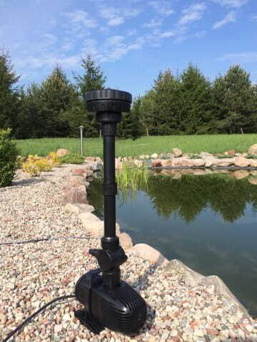 Aqua Nova NCM-10000 75W 10000L/H + Nozzles Fountain Pump For Pond Cascade