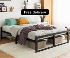 King Size Metal Bed Frame Platform