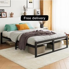 King Size Metal Bed Frame Platform