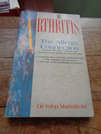 Arthritis The Allergy Connection by Dr. John Mansfield Book for Sale