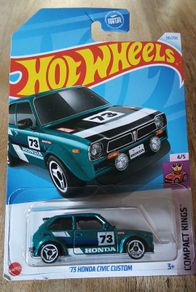 Hot Wheels 73 HONDA CIVIC Custom New On Card