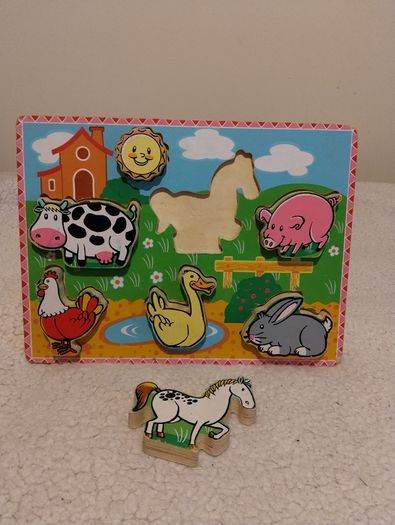 Wooden Jigsaw Puzzles X 4