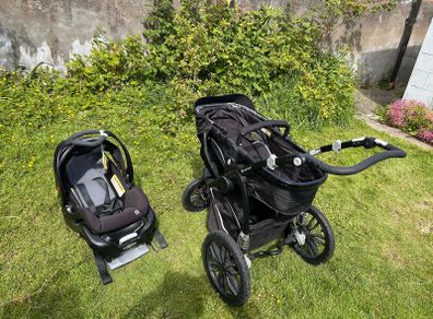 Babytrend car seat, jogger & pram travel system