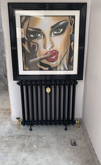 Cast iron radiators fully restored