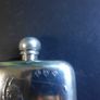 Vintage AR Wentworth Golf Hip Flask Pewter Image 2