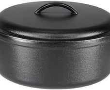 Pre-Seasoned Cast Iron Dutch Oven Large, 6.62 L