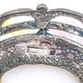 Crown English Brooch And Suds, Silver Fine Bone China Set, In Original Box Image 5