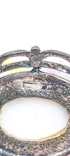 Crown English Brooch And Suds, Silver Fine Bone China Set, In Original Box