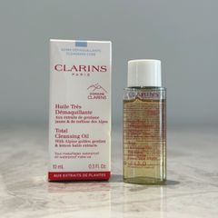 New Clarins Total Cleansing Oil