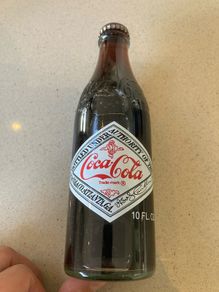 Coca Cola 1977 50th Anniversary Italian bottle