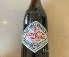 Coca Cola 1977 50th Anniversary Italian bottle
